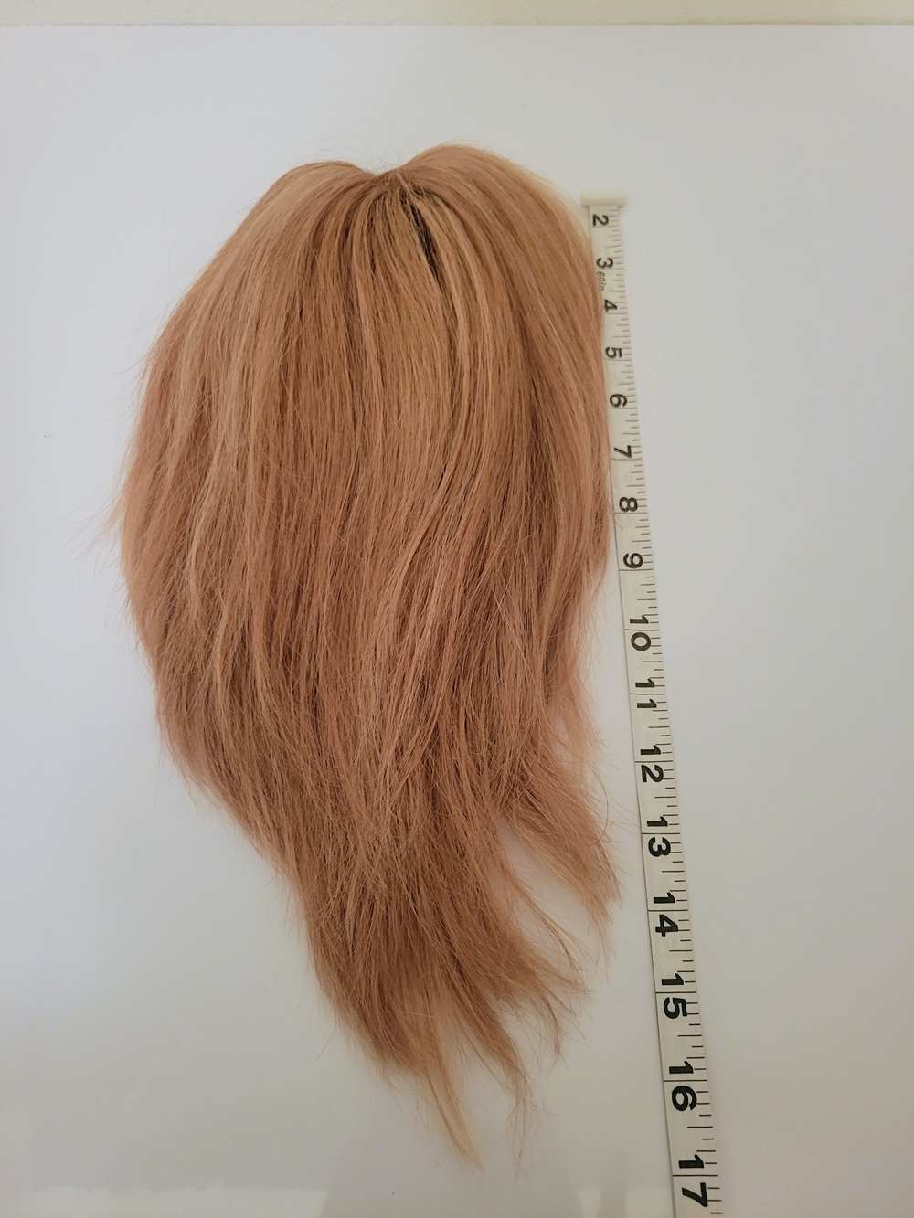 NEW Hidden Crown Topper 100% Remy Human Hair - Color 812R Professionally Layered